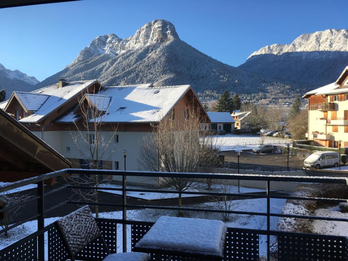 Appartement Plein Centre Village, Vue Montagnes, Proximite Immediate Lac Doussard Exteriér fotografie
